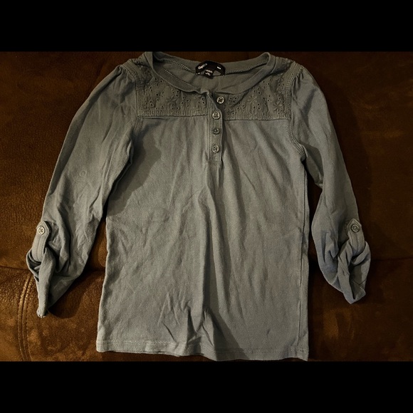 GIRLS GAP KIDS LONG SLEEVE TOP SIZE 4-5 - Picture 1 of 5